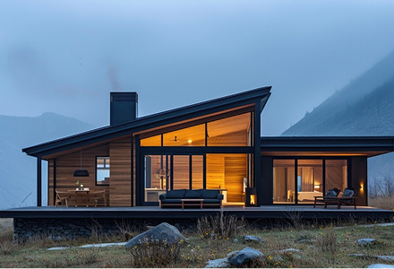 Mountain retreat villa